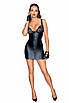 Платье Noir Handmade F254 Powerwetlook mini-dress - L KW, фото 6