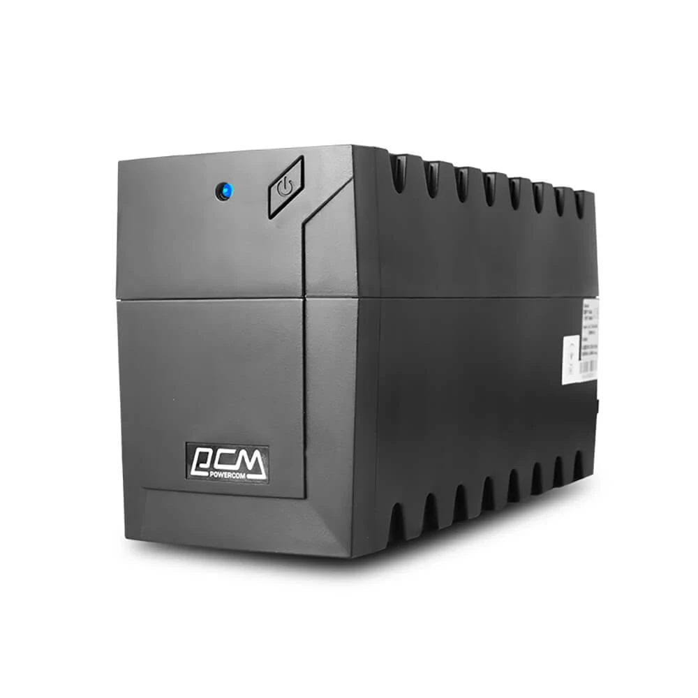 Джерело безперебійного живлення Powercom RPT-1000AP Schuko 1000ВА / 600 Вт лінійно-інтерактивний