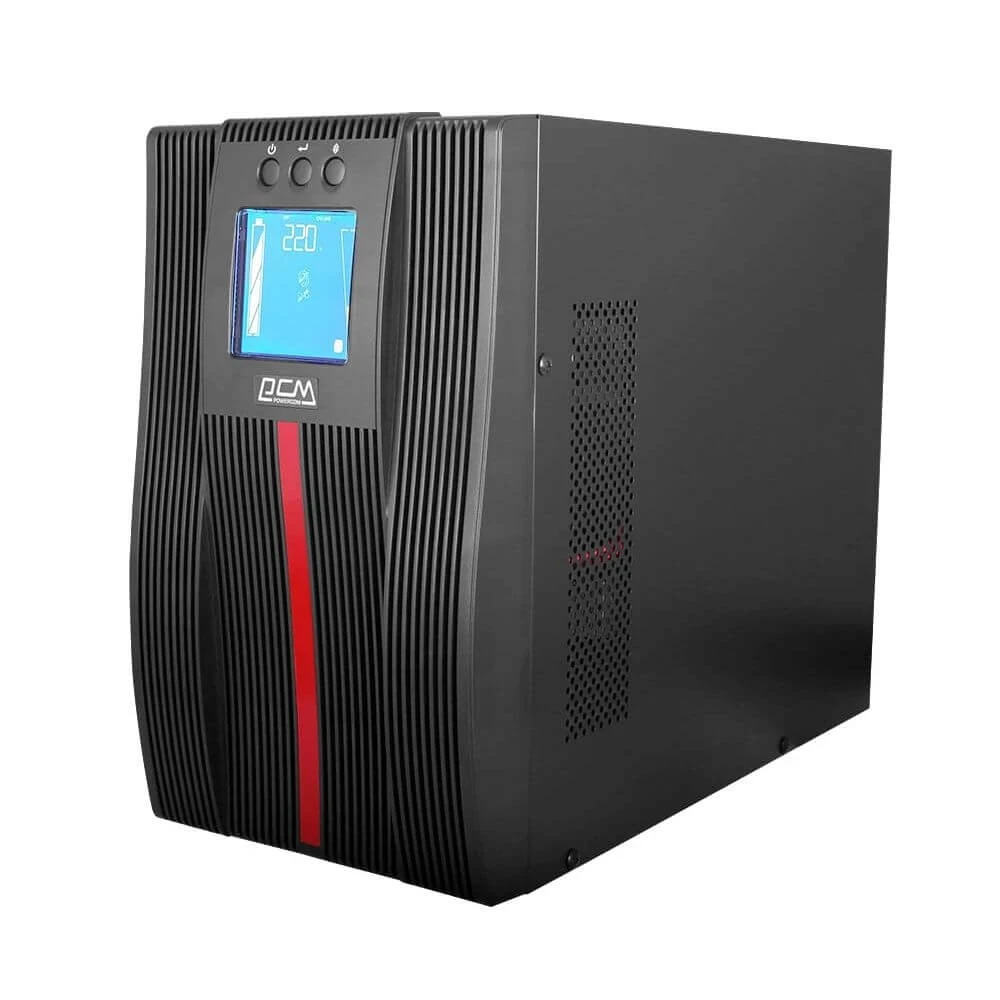 Джерело безперебійного живлення Powercom MAC-3000 Schuko 3000ВА / 3000 Вт онлайн з чистою синусоїдою