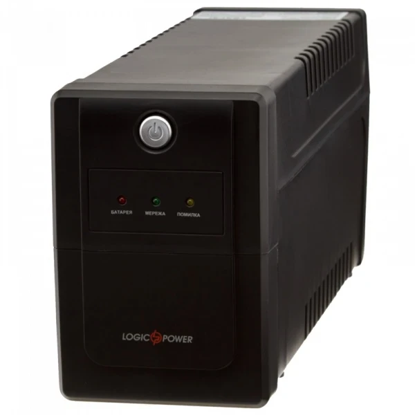 Джерело безперебійного живлення LogicPower LPM-825VA-P 825ВА/577Вт лінійно-інтерактивний