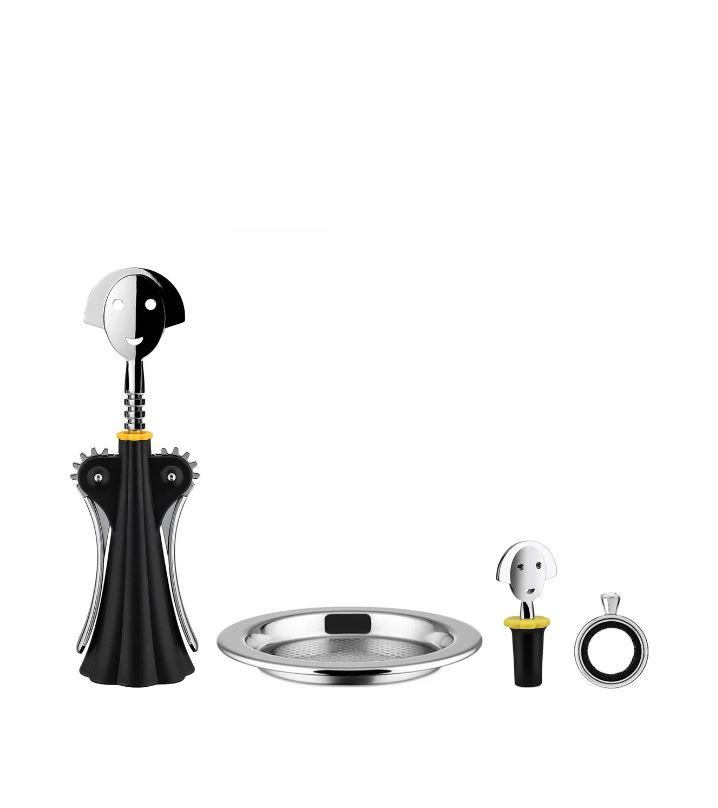 Подарунковий набір для вина Alessi&Wine 4 предмети