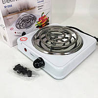 Електрична настільна плита Suntera SP-1910 1000 Вт, Переносна електрична плита, Міні-плита для дому EO-58