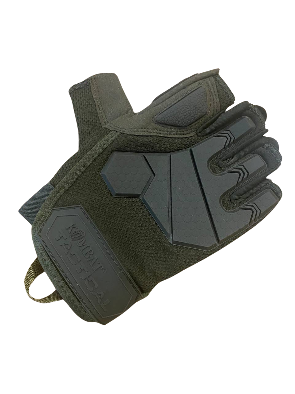Рукавички тактичні KOMBAT UK Alpha Fingerless Tactical Gloves, фото 1