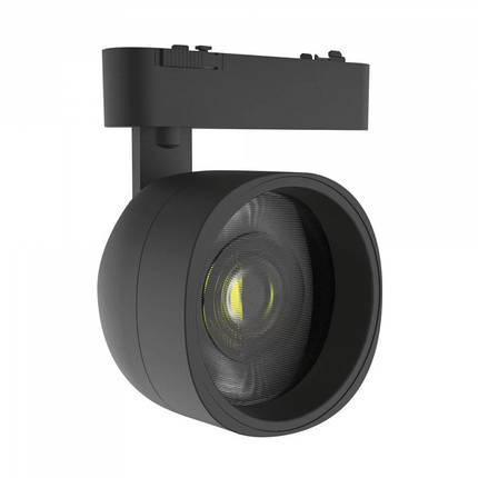 LED Світильник трековий VIDEX LA78B 18W 4000K 48V Black, фото 1