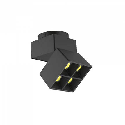 LED Світильник трековий VIDEX LE24B 7.5W 4000K 48V Black, фото 1