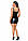 Плаття Noir Handmade F254 Powerwetlook mini-dress — L, фото 4