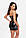 Платье Noir Handmade F300 Solace lace up corset mini dress - L, фото 3
