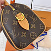 Елегантна жіноча сумка Louis Vuitton Nano Speedy Monogram, фото 7