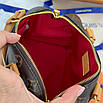 Елегантна жіноча сумка Louis Vuitton Nano Speedy Monogram, фото 9