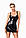 Платье Noir Handmade F320 Starlet wetlook minidress with ring belt - XXL, фото 3