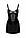 Платье Noir Handmade F320 Starlet wetlook minidress with ring belt - XXL, фото 7