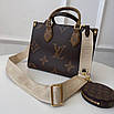 Мінісумка для дівчат Louis Vuitton On The Go PM Monogram, фото 4