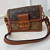 Жіноча мінісумка Louis Vuitton Dauphine Mini, фото 5