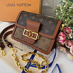 Жіноча мінісумка Louis Vuitton Dauphine Mini, фото 8
