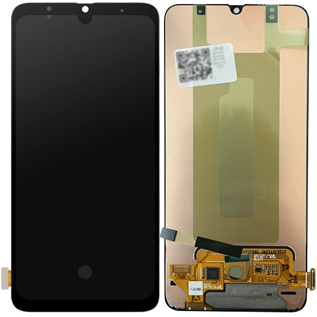 Дисплей Samsung SM-A705 Galaxy A70 (2019) у зборі із сенсором black service orig