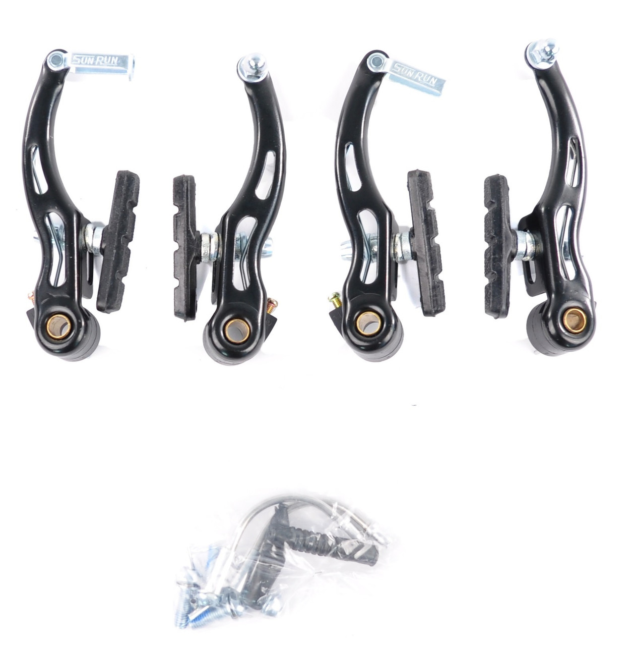 Тормоз Saturn CB-117, 110мм на два колеса, черный (CB-117)