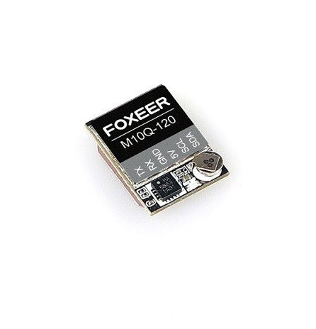 GPS модуль для дрона Foxeer M10Q-120 GNSS, 12.5X17X5mm, 2.7грама, компас QMC5883