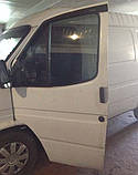 Скло дверей переднє ліве підіймальне Ford Transit 2.5 D/2.0 OHC, Форд транзит 1986-2000, 86VBV21411AC, фото 3