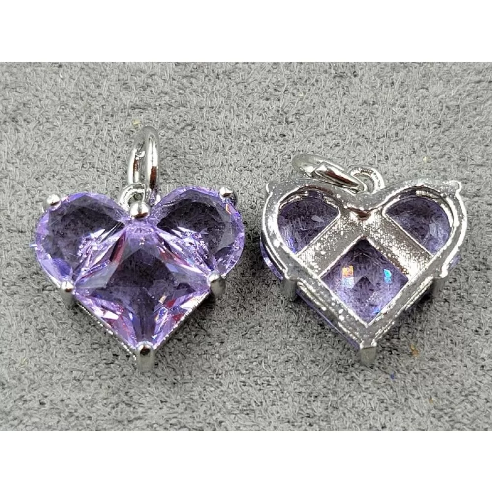 Підвіска 12 мм колір Сталь гіпоалергенний сплав