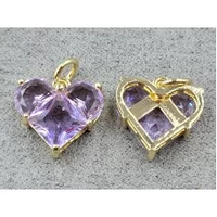 Підвіска 12 мм колір Золото гіпоалергенний сплав