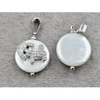 Підвіска 15 мм колір Сталь гіпоалергенний сплав