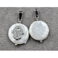 Підвіска 15 мм колір Сталь гіпоалергенний сплав