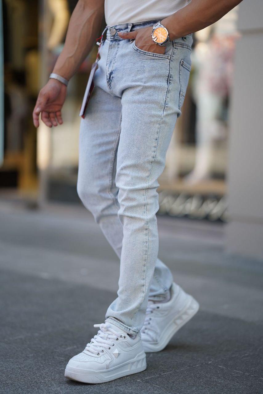 Джинси звужені чоловічі Premium, Джинсові штани Класика, фото 1