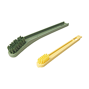 Щітка для взуття 2 в 1 IKEA PEPPRIG зелений та жовтий 505.676.08