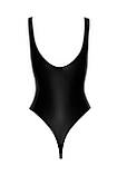Боді Noir Handmade F244 Powerwetlook body with high cut bottom hem - S, фото 6