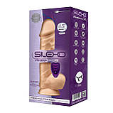 Фалоімітатор з вібрацією SilexD Norman Vibro Flesh (Model 1 size 8,5") LRS (упаковка від 8'' моделі) SO8208-R, фото 6