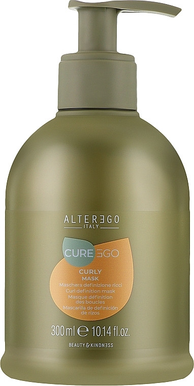 ALTER EGO ITALY CUREEGO Curly Mask Маска для кучерявого або хвилястого волосся, 300 мл (Оригінал)