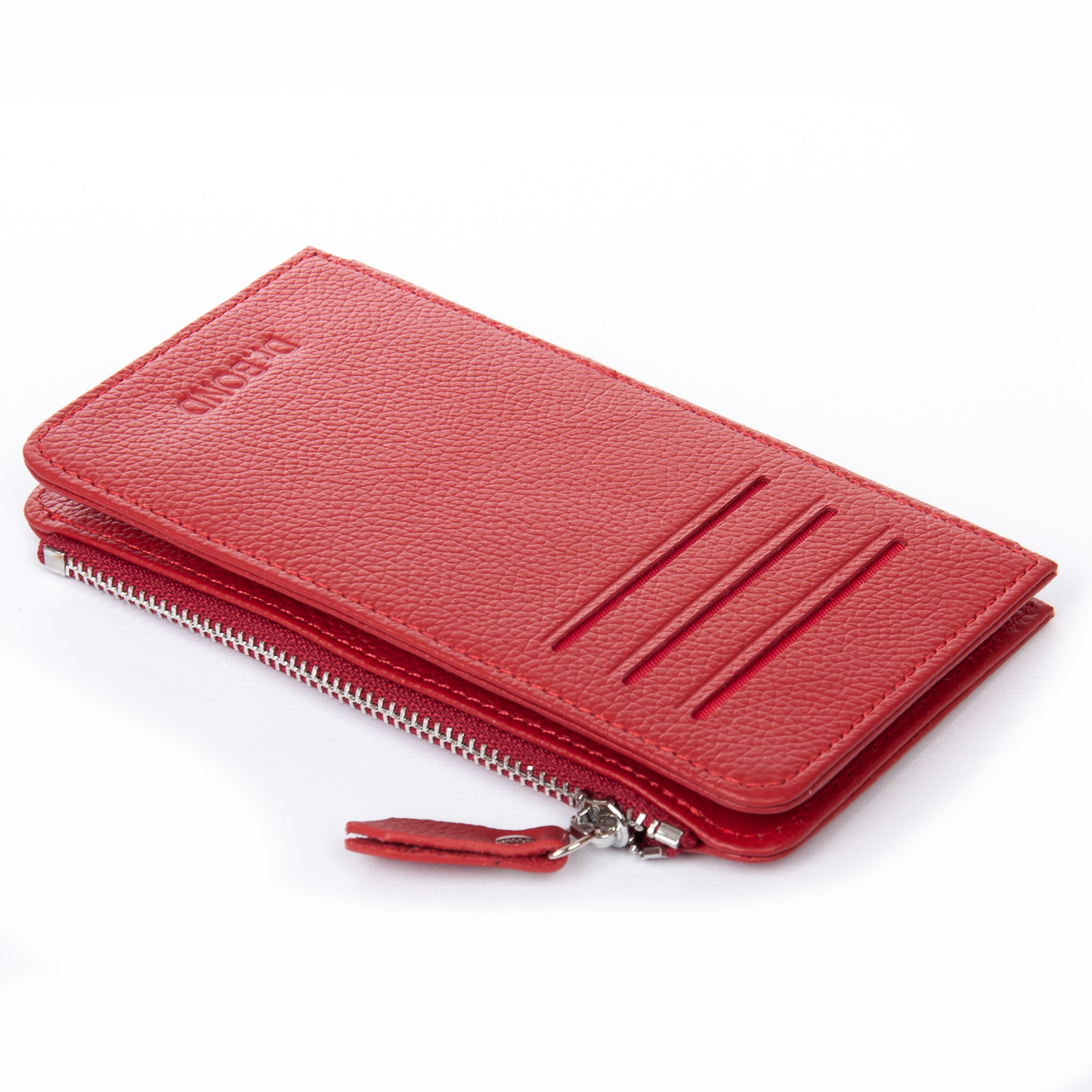 Жіночий шкіряний гаманець - картхолдер на кнопці DR.BOND (гуртом/роздріб)