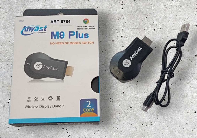 Медіаплеєр Screen mirroring HDMI живлення M9 від USB / 6784