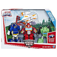 Трансформери боти Playskool Heroes Transformers Rescue Bots Griffin Rock Rescue Team