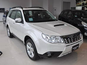 Дефлектори вікон (вітровики) Subaru Forester 2008-2013 (Hic)