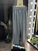 Шикарні жіночі штани, тканина "Котон" 56, 58, 60, 62, 64, 66 розмір 56, фото 5