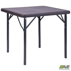 Стіл складаний Фіат пластик Wooden Brown AMF