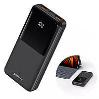 Зовнішній акумулятор Power Bank Proove Illuminator 22.5 W 10000 mAh 2*USB 1*Type-C Black
