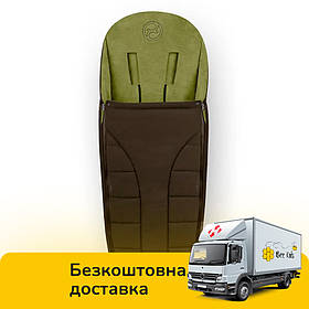 Чохол для ніжок Footmuff Cybex Platinum Khaki Green | Конверт у візок