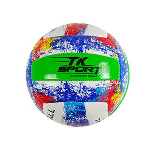Мяч волейбольний TK Sport З 40216 Білий із синім