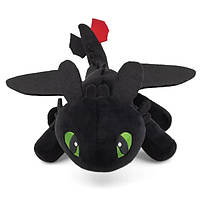 Іграшка на авто Беззубик 19см на присосці Чорний