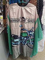 Пеньюар перукарський, пеньюар для стрижки  Barbershop PNU-33