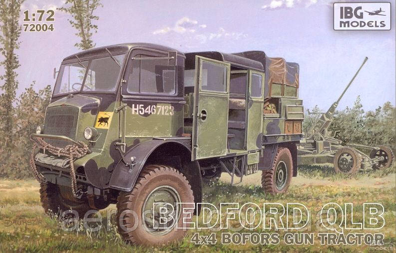 Bedford QLB 4x4 Bofors Gun Tracter 1/72 IBG 72004