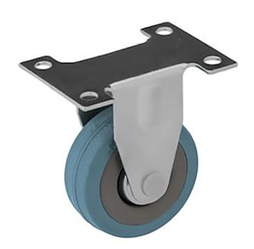 Опора колісна прямохідна RADER PG D-50 mm H-69m гумове колесо на втулці 35 кг