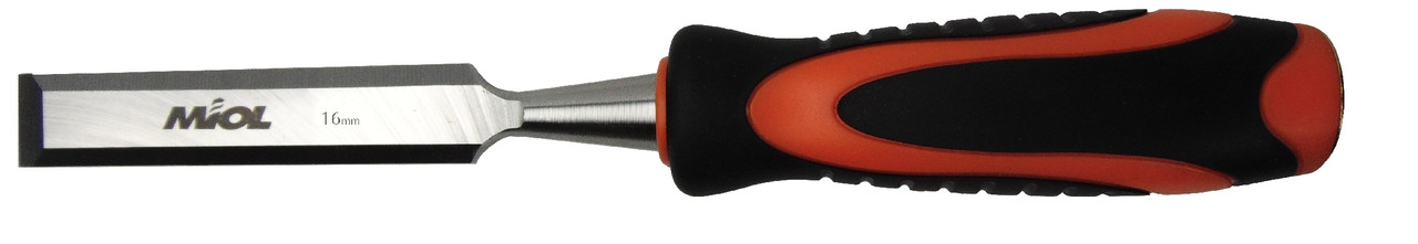 22-416 Стамеска 16мм Cr-V (гумова ручка)