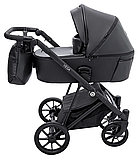 Коляска 2 в 1 Bair Vega ECO VE-12 чорна, фото 4