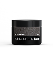 NAILSOFTHEDAY Matte top no wipe – матовий топ без липкого шару для нігтів, 30 мл