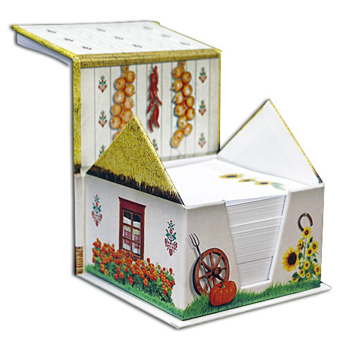 Канцелярский набор типа NoteHouse «Украинский домик» - фото 3 - id-p377398346