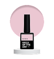 NAILSOFTHEDAY Milky pink top – ніжний молочно-рожевий топ без липкого шару для нігтів, 10 мл