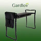 Садовий складний стілець для городу з органайзером, табурет для дачі Gardlov (23731), фото 3